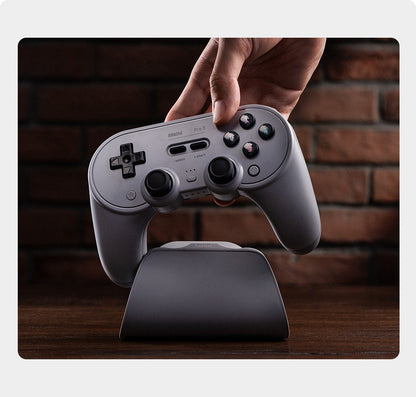 8BitDo Pro 3 Bluetooth Controller for Nintendo Switch 1/2 with TMR Joysticks, Charging Dock for Windows, Apple, SteamOS, Android