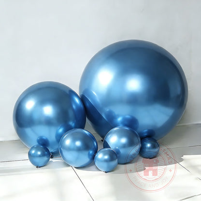 5" 10" 12" 18" Metal Balloon Birthday Party Decoration Valentine's Day Wedding Balloons Arch Christmas Festival Decor Supplies