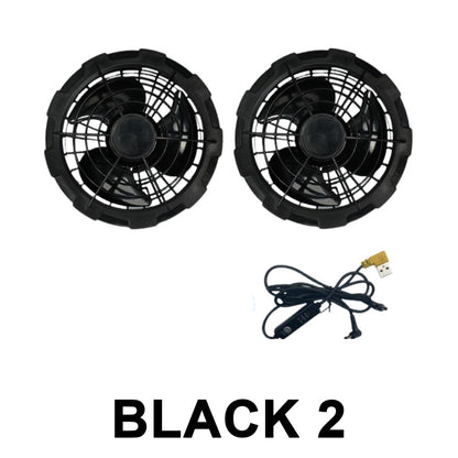 Fan vest Electric Cool Vest Cooling Fan Vest Air-conditioned Clothes Hiking Cooling 13 Hours High Temperature Work Fishing Vest