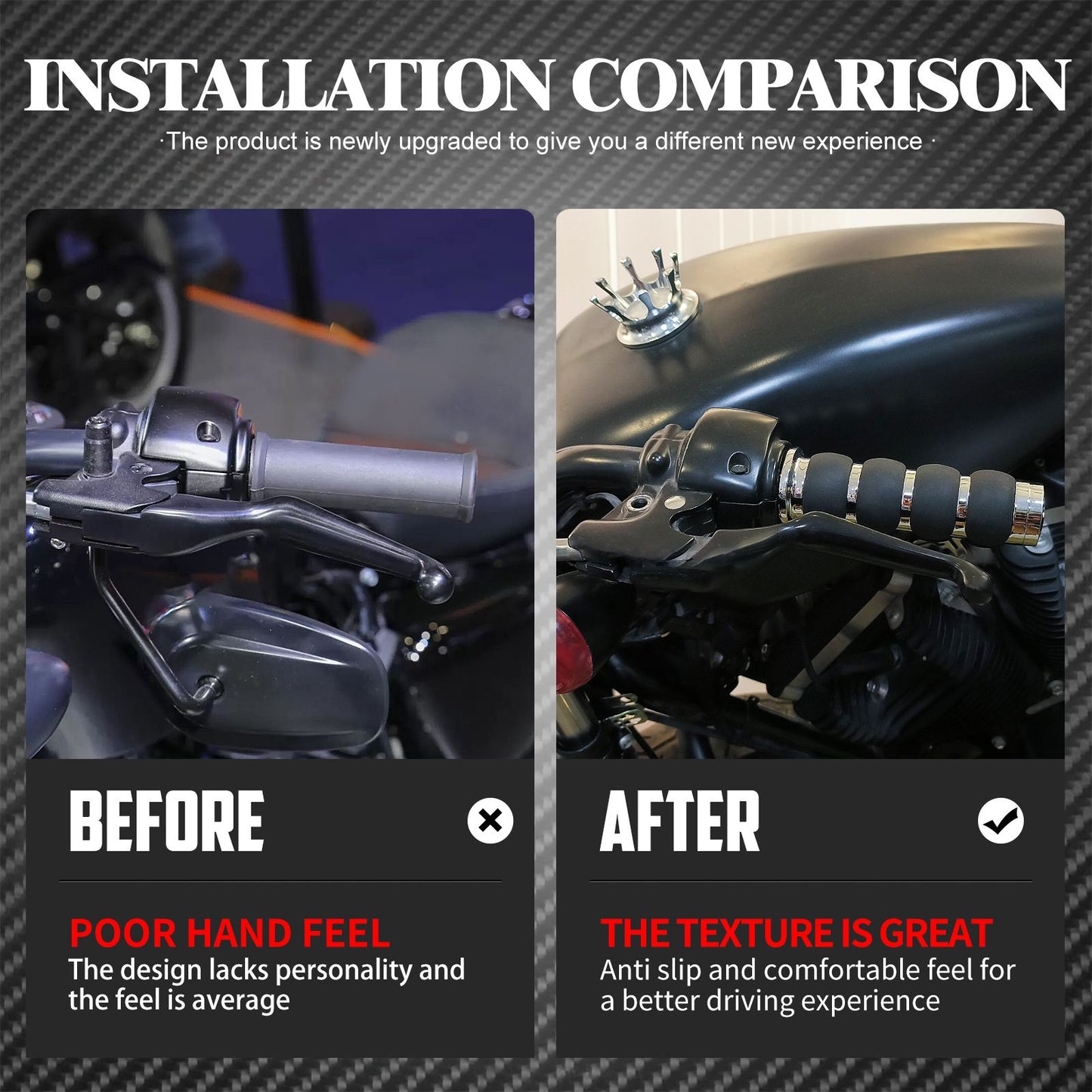 1" Motorcycle Hand Grips 25mm Handlebar Handle Bar For Harley Touring FLHR Softail Fat Boy Sportster XL 883 1200 Dyna For Honda