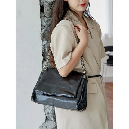 ?2024 New Large Capacity Tote Bag?Women's Designer Chain Shoulder Bag - Luxury Spring Summer Commuter Purse - High-End Underarm