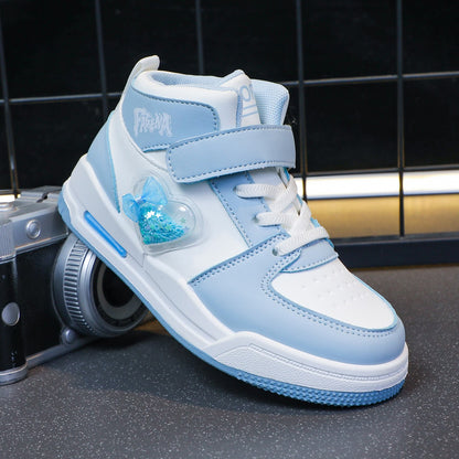 Unisex Kids' Casual Sports Flat Shoes Autumn Winter Fashion Smooth Bottom Boys' And Girls' Footwear for Indoor And Outdoor Use