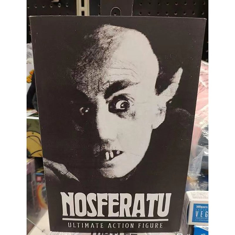 NECA Ultimate Count Orlok Black and White Horror Nosferatu Action Figure Model Toys Birthday Gift