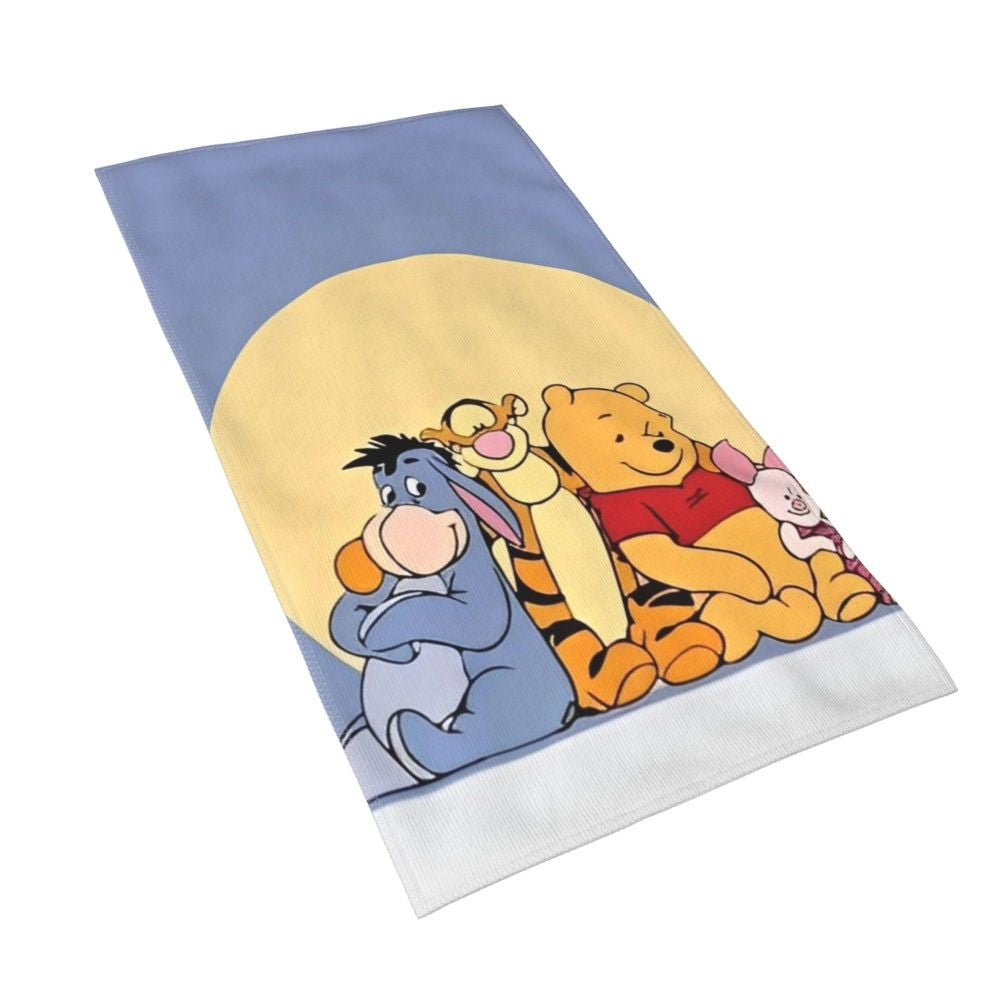 Winnie The Pooh Bear Piglet Merch Towel for Beach New Summer Microfiber Shower Towel No Sand Quick-Dry Surf Towels