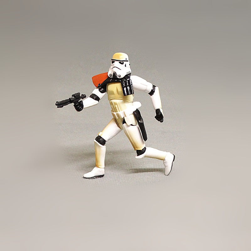 Star Wars Black Warrior Bai Bing Invisible Clone Trooper Display de boneco articulado 1/8 escala 3,75