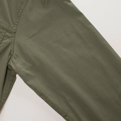 European Size Men's Shirt Cotton Multi-Pocket Button Up Green Navy Cargo Shirt Long Sleeve Button Down Hiking Fishing Work Shirt