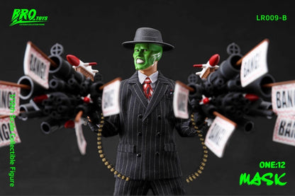 Somente Acessórios para o Boneco de Ação BROTOYS LR009B Mask Man Escala 1/12 (6 Polegadas) 1:12 Em Estoque Novo