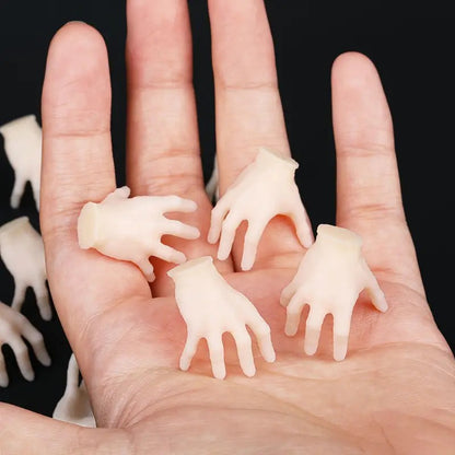 8-36pcs 3D Creepy Plastic Hand Halloween Part Simulation Skeleton Hand Model For Halloween Party Decoration Horror Thriller Prop