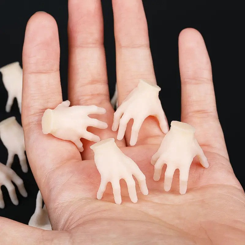 8-36pcs 3D Creepy Plastic Hand Halloween Part Simulation Skeleton Hand Model For Halloween Party Decoration Horror Thriller Prop