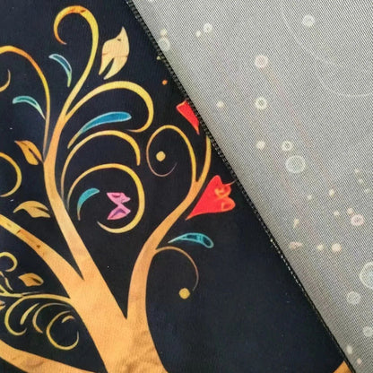 Colorful Tree Of Life Tarot Card Tablecloth Altar Cloth Pagan Pendulum Witchcraft Astrology Oracle Card Pad Divination Tools