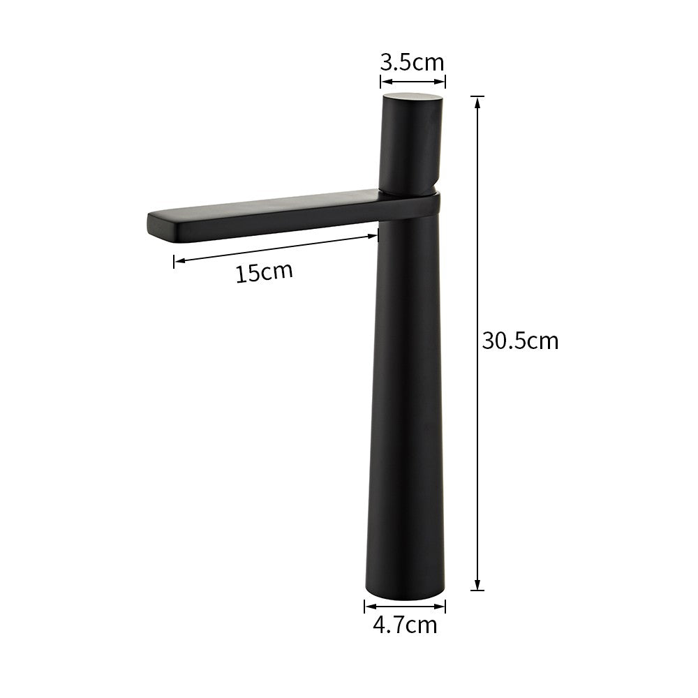 Basin Faucet Brass Bathroom Faucet Mixer Tap Black/Chrome Wash basin Faucet Single Handle Hot and Cold Lavotory Faucet  855921