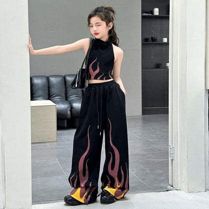 Luxury Girls Sets Teen Girl Clothes Korean Children's 2025 Top Coat Boutique Kids Clothing Set 10 12 Years Old Female Child 4 9