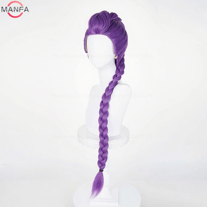 Current fashion trend music singer team role-playing wig Heat Resistant Synthetic Hair Anime Wigs +Wig Cap