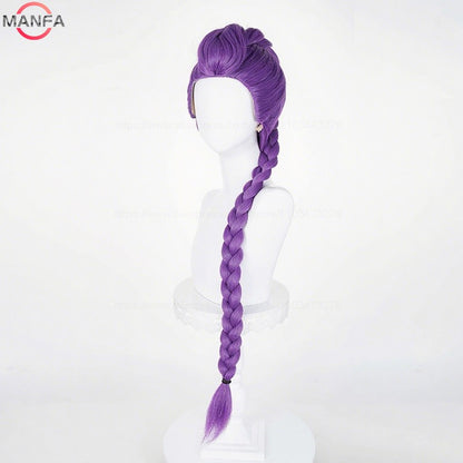 Current fashion trend music singer team role-playing wig Heat Resistant Synthetic Hair Anime Wigs +Wig Cap