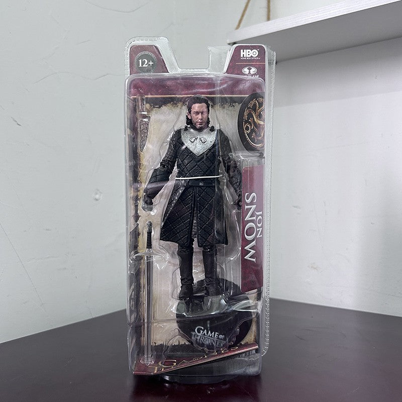 Jon Snow Night King Daenerys Targaryen Frost Wyrm Viserion Black Ice Dragon Rhaegal Action Figure Model Toys Desktop Decoration
