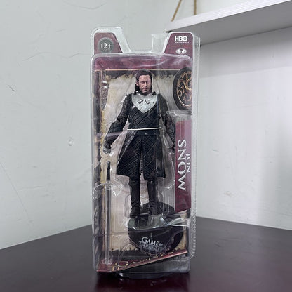 Jon Snow Night King Daenerys Targaryen Frost Wyrm Viserion Black Ice Dragon Rhaegal Action Figure Model Toys Desktop Decoration