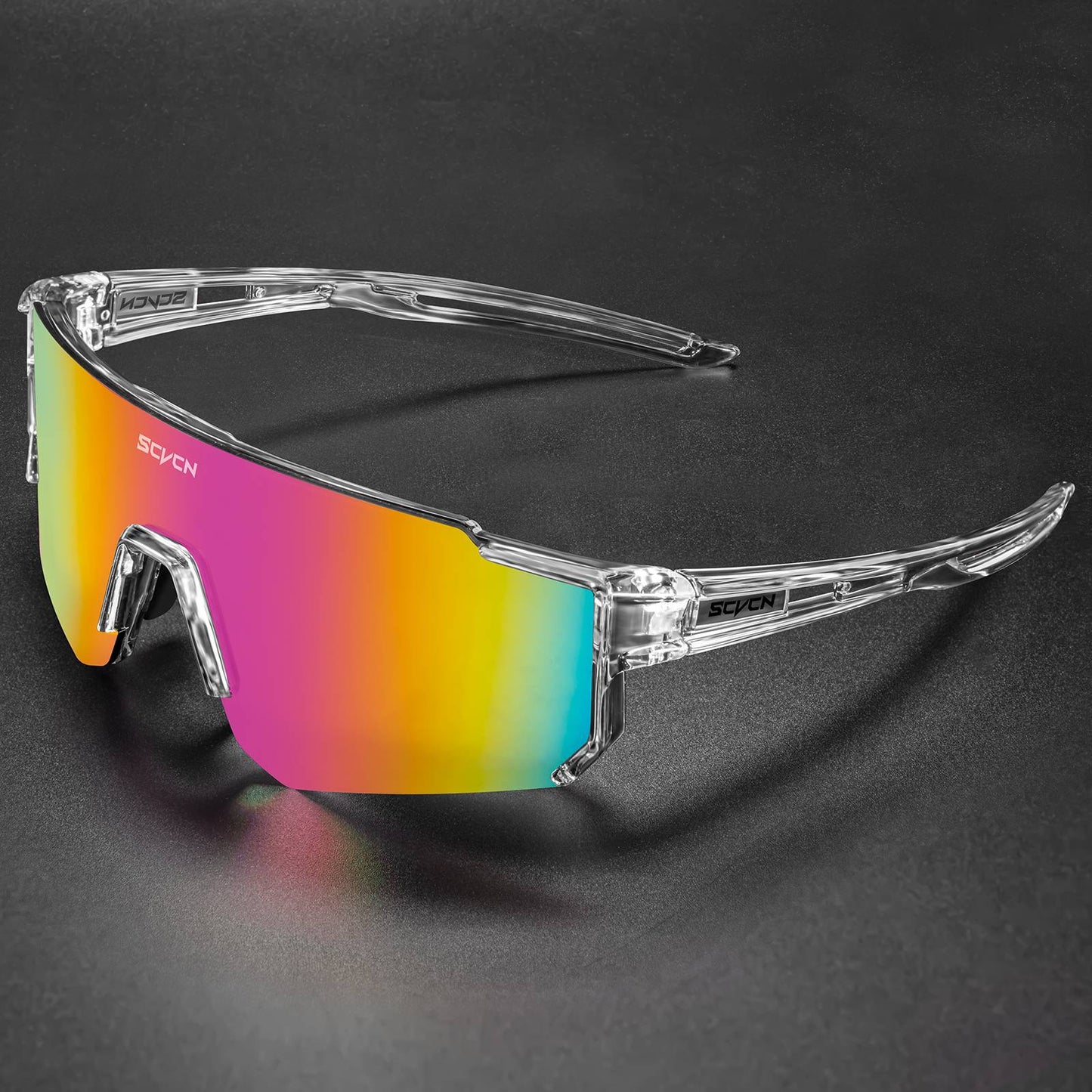 Óculos de Sol Fotocromáticos SCVCN Óculos de Ciclismo para Esportes ao Ar Livre Masculino Feminino MTB Escalada Óculos de Condução para Bicicleta Novo