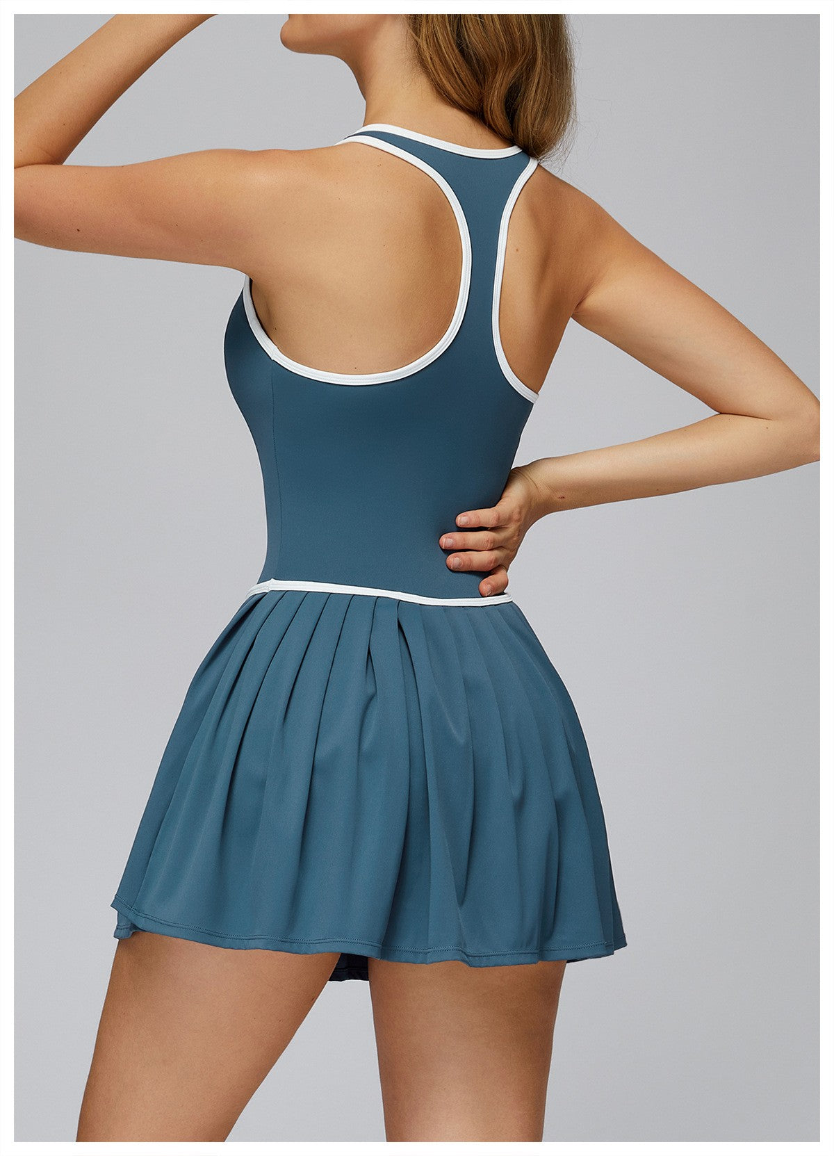 Yoga Jumpsuit Women Set Sexy Anti Glare One-Piece Jumpsuit Dance Ballet Sports Dress Gym Push Up Rompers Running Tennis Sports