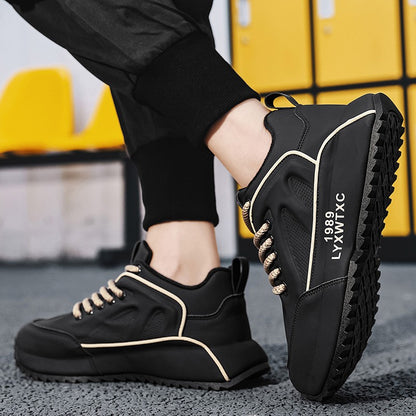 High Quality Sneaker Men Comfortable Lightweight Anti Slip Abrasion Resistant Soft Thick Sole Outdoor Casual Sport Shoes