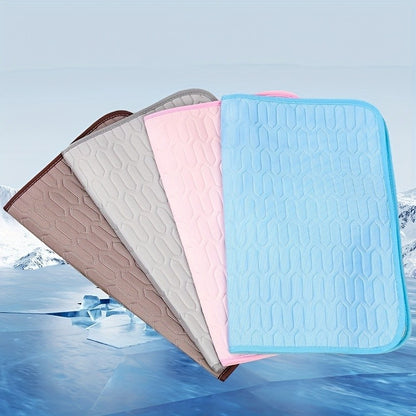 MODELO ICE-COOL ATUALIZADO 2025 Tapete Gelado para Pets e Cama para Gatos e Cães Pequenos, Médios e Grandes