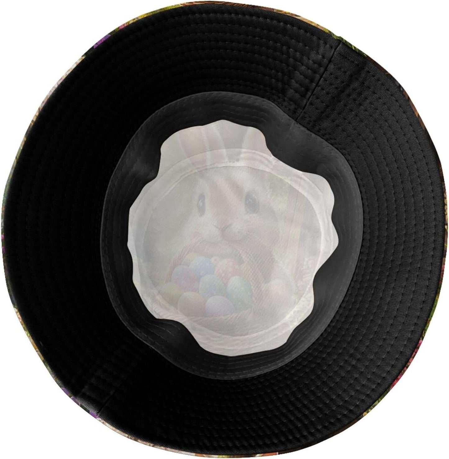 Easter Eggs 4 Bucket Hat for Women Men Summer Travel Beach Sun Cap Easter Hat Outdoor Fisherman Hat Unisex