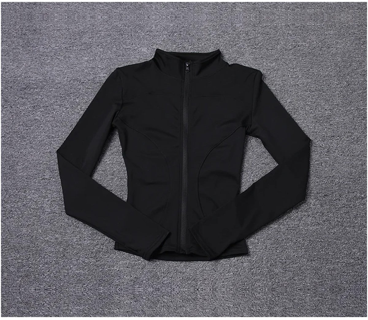 Women Long Sleeve Sport Jacket Spring Summer Gym Workout Coat Yoga Running Sports Cycling Top Casual Zipper Outfit Clothes Chic