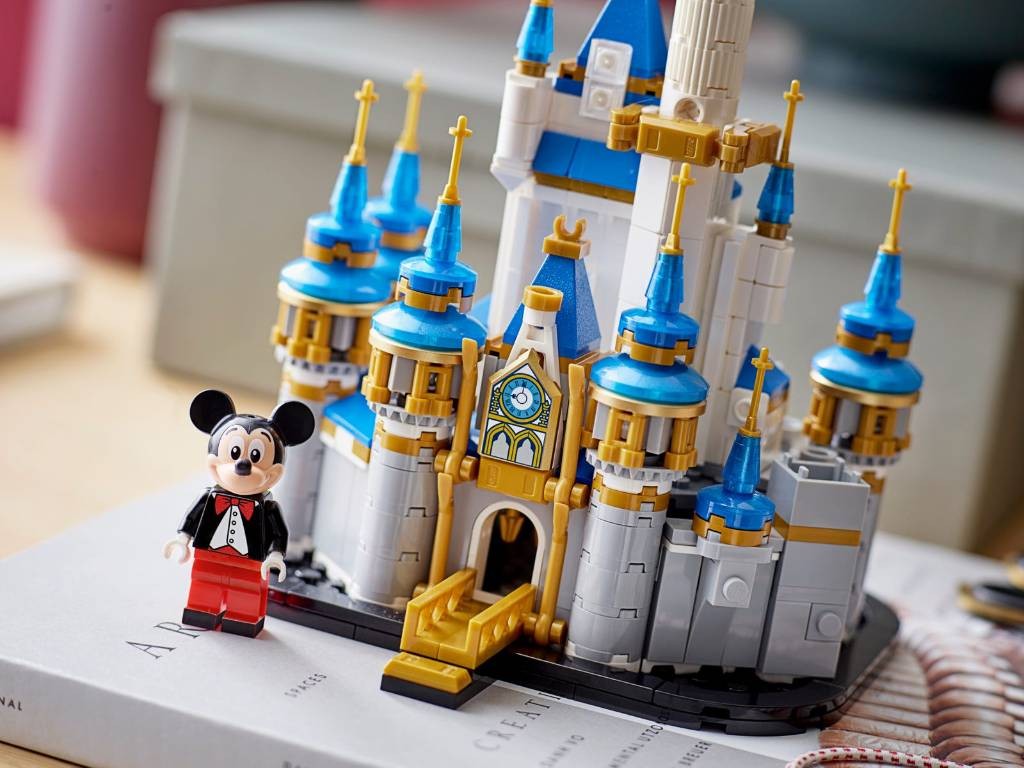 LEGO Castelo Mini Disney 50 Anos de Aniversário para Crianças a partir de 12 anos Presente de Aniversário Natal 40478 567 peças