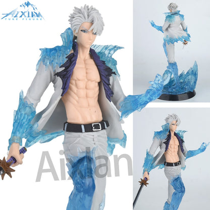 29cm BLEACH Anime Figure Hitsugaya Toushirou PVC Action Figure Boneco de Modelo Colecionável Brinquedo