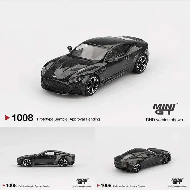 MINIGT Em estoque 1:64 Porsche Lamborghini Bugatti Pagani BMW McLaren Nissan Diecast Dior Car Modelo Coleção Miniatura Para