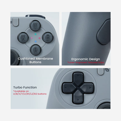 GameSir Tegenaria Lite T3 Lite Wired Game Controller With Hall Effect Sticks 1000Hz Polling Rate Retro Design for PC Switch IOS