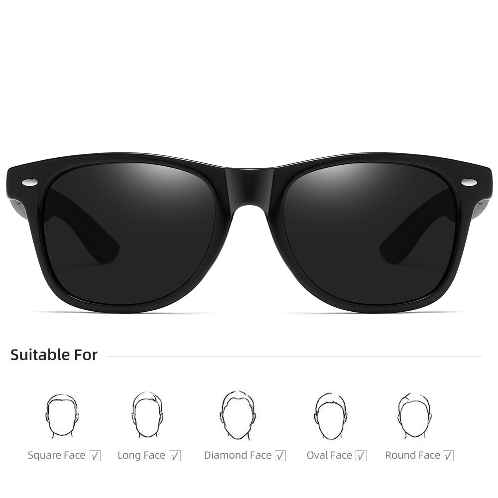 Óculos de Sol Masculinos e Femininos Polarizados de Bambu Madeira GM S5097 Oval