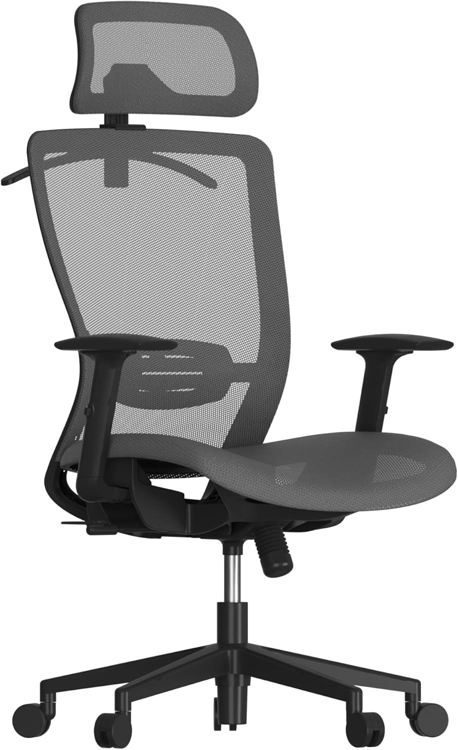 Ergonomic Office Chair, High Back Mesh Swivel Computer Chair, Executive Office Desk Chairs, with Adjustable Lumbar Support