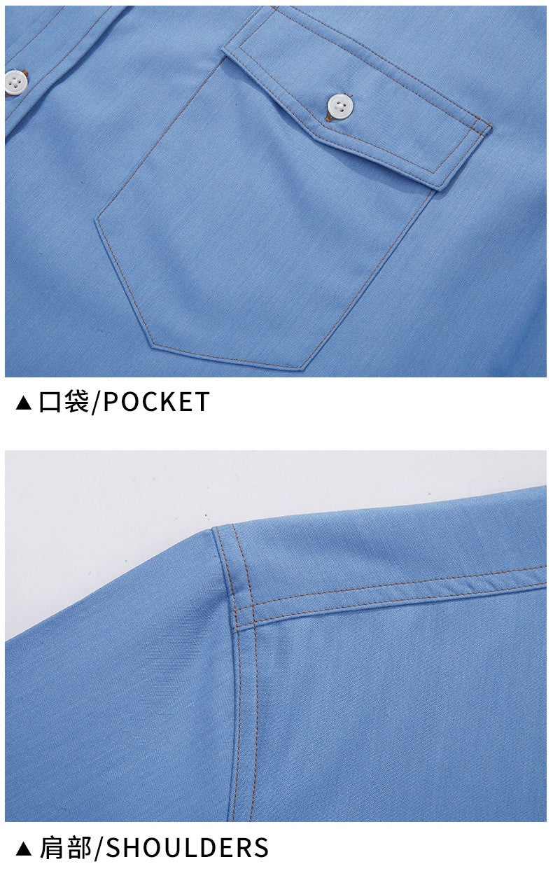Men Shirt Denim Short Sleev Cotton Oversize 6XL 7XL 8XL 10XL Plus Size Summer Fashion Casual Cowboy Pockets Loose High Quality