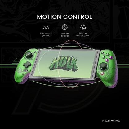 GameSir G8 Plus Hulk Edition Thanos Edition Mobile Gaming Controller for iOS Android Tablet Nintendo Switch 2/1 Steam PC Gamepad