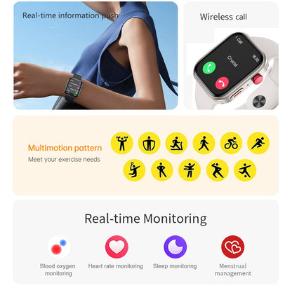 2025 New For HUAWEI FIT 3 2.01" HD Screen Smart Watch Women Men Watches Bluetooth Call Smartwatch Watch 9 Sports Fitness Tracker