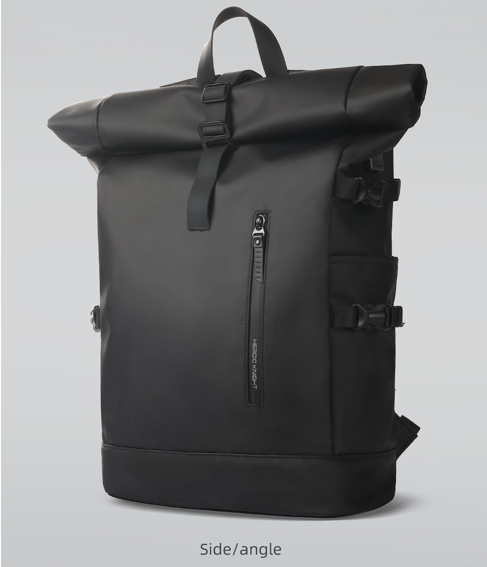 Mochila de Viagem Expansível HK Masculina Grande Capacidade À Prova D'Água Bolsa para Laptop de 15,6" Mochila de Caminhada Ciclismo com Porta USB