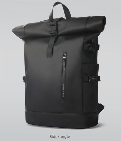Mochila de Viagem Expansível HK Masculina Grande Capacidade À Prova D'Água Bolsa para Laptop de 15,6" Mochila de Caminhada Ciclismo com Porta USB