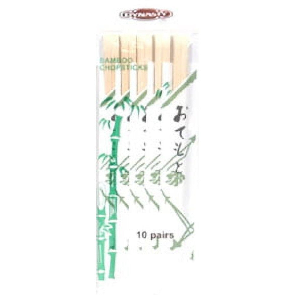 Hashis de Bambu Ecológicos Utensílios Pacote com 12 Duráveis Biodegradáveis Culinária Asiática Sushi Macarrão Arroz Uso Diário Leve