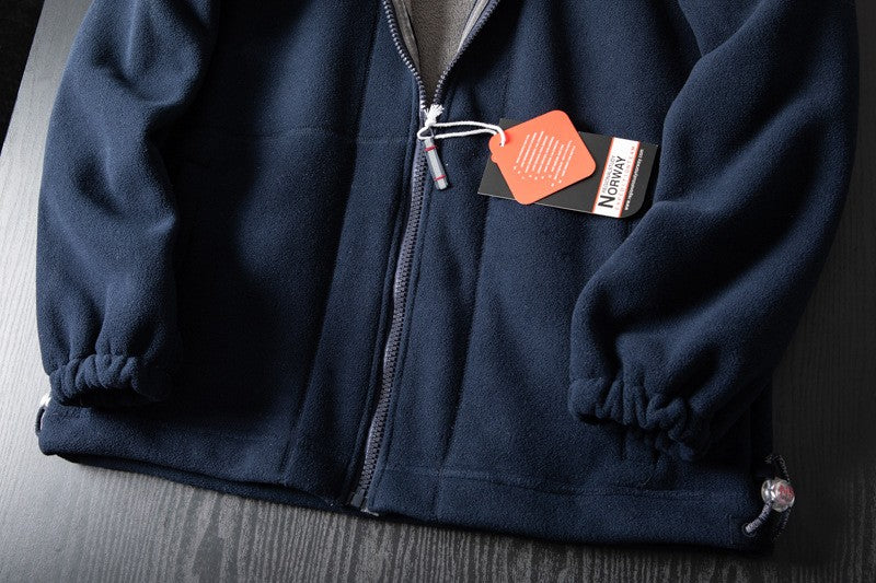 Winter Thicken Fleece Men Jacket Pockets Casual Polar Jackets Outdoor Cold-Proof Warm Overcoat Plus Size New Parkas Outwear 2023