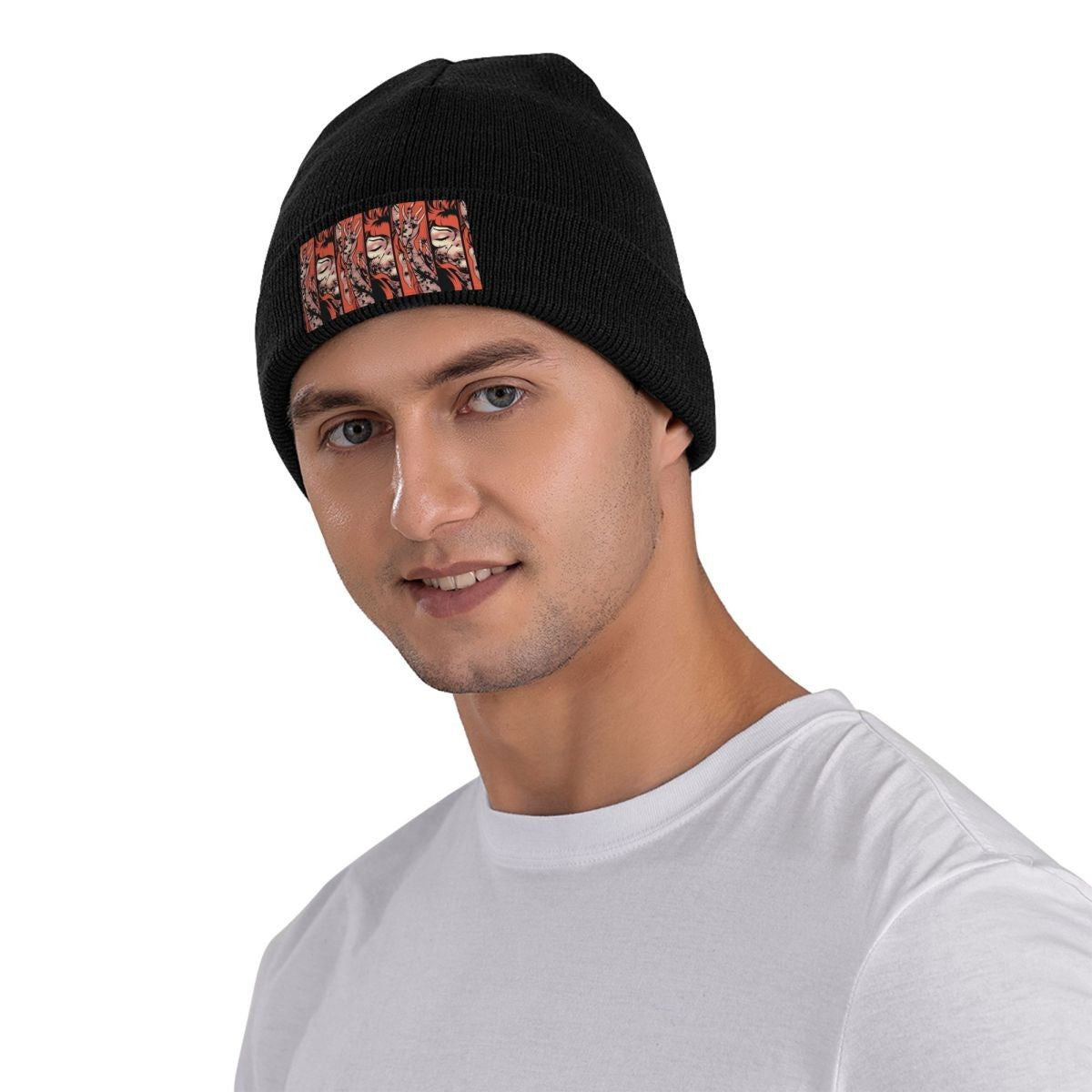 Custom Black Widow Beanie Cap Unisex Winter Warm Bonnet Femme Knitting Hats Cool Outdoor Ski Skullies Beanies Hats For Men Women