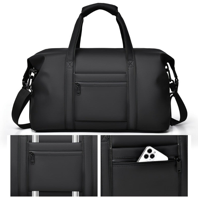 Large Capacity Travel Bag,Portable Overnight Duffel Bag Unisex Sport Fitness Bag,Perfect For  Sports And Outdoor Adventures