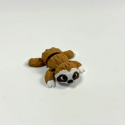 1/2/3 Pieces - 3D Printed Articulated Sloth and Koala Figurines, Indoor and Outdoor Desktop Decorations,  Christmas