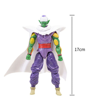 12-18CM Anime Dragon Ball Z Super Saiyan Son Goku Broly Vegeta Anime Action Figure Model Gifts Collectible Figurines for Kids