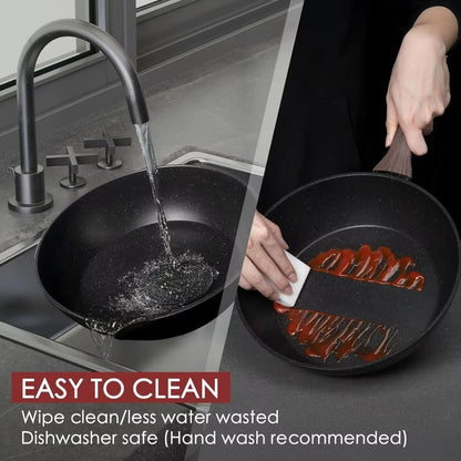 Pots and Pans Set Non Stick 31 Piece Kitchen Nonstick Cooking Cookware Sets with Grill Pan Saucepan Baking Sheet Utensil