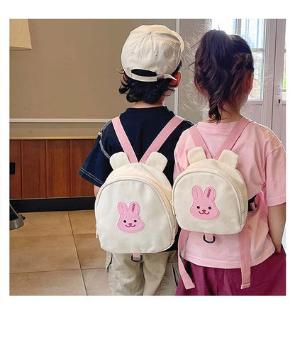 Mochilas Infantis de Lona, Bolsas Escolares de Jardim de Infância, Urso, Coelhinho, Coreana, Antiperda, Bolsas Infantis para Meninas, Meninos, Mochilas Infantis para Viagem