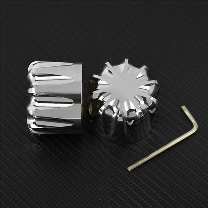 Tampa de Porca do Eixo Dianteiro de Motocicleta 29mm para Harley Sportster XL883 1200 Touring Wide Glide Dyna Fat Bob Softail Dyna VRSC