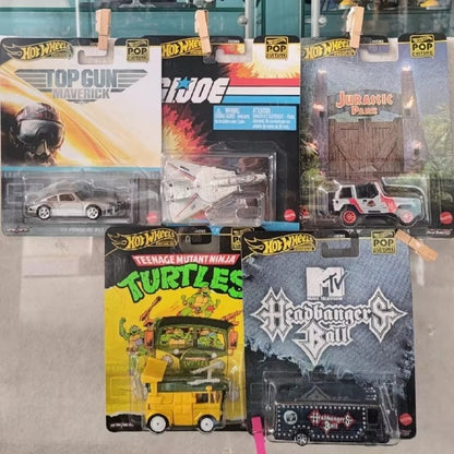 Hot Wheels Genuíno Hxd63 Coleção Pop Culture Stranger Things Godzilla De Volta Para O Futuro Forza Matrix Carros De Brinquedo Presentes