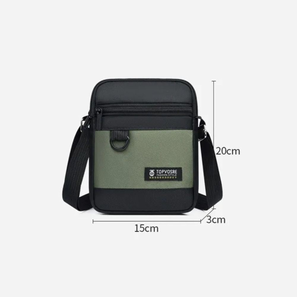 New Oxford Cloth Men Shoulder Bag Waterproof Large Capacity Crossbody Bag Comfortable Portable Messenger Bag Outdoor