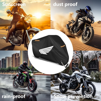 Capa de Moto Impermeável Externa Protetor UV contra Poeira e Chuva Para Honda CBR 125R 954 600 F4i 650F 650R 1100XX 1000F