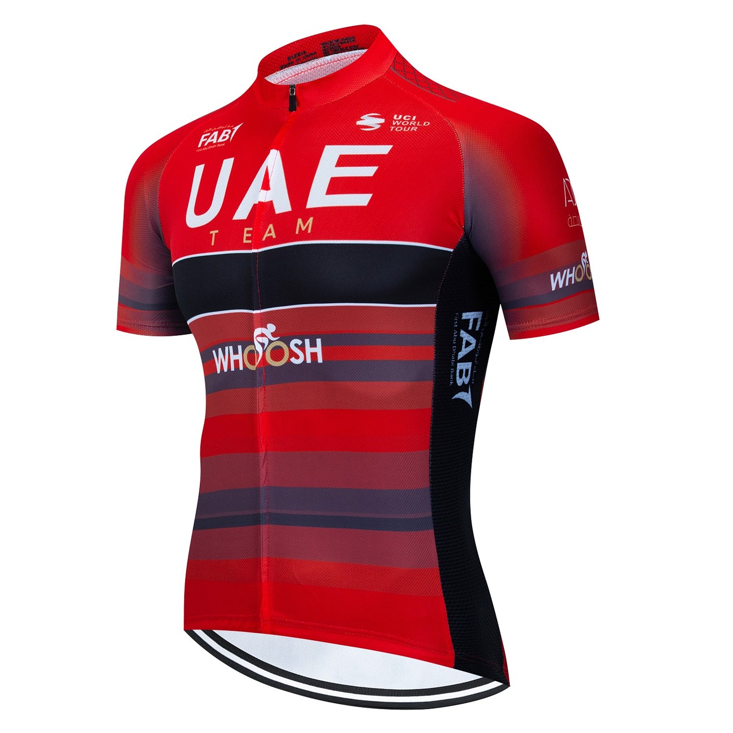 UAE Pro Team Cycling Jersey Summer Breathable Male Short Sleeves Bicycle Clothes Cycling Shirt Mountain Bike Cycling Clothing